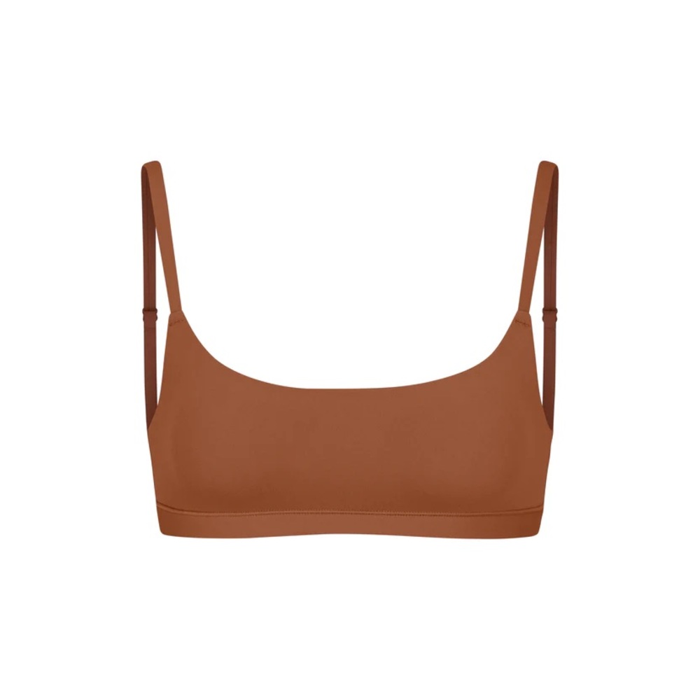 🤎 SKIMS Fits Everybody Scoop Bralette NWT - Size XL -Copper